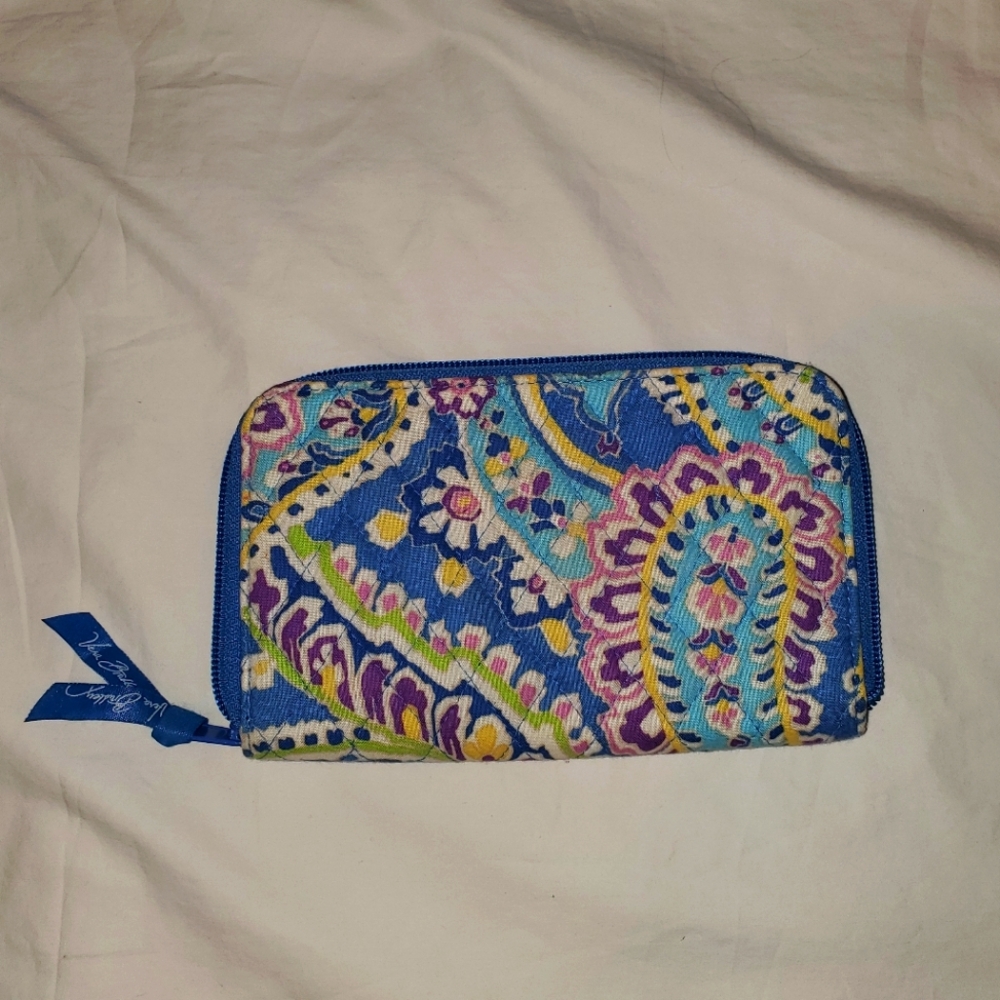 Vera Bradley Capri Blue Wallet